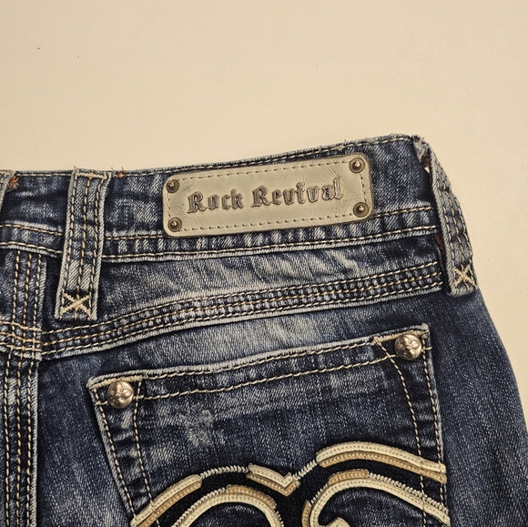 Y2k vintage Rock Revival Alanis Low-rise jeans - Picture 4 of 7